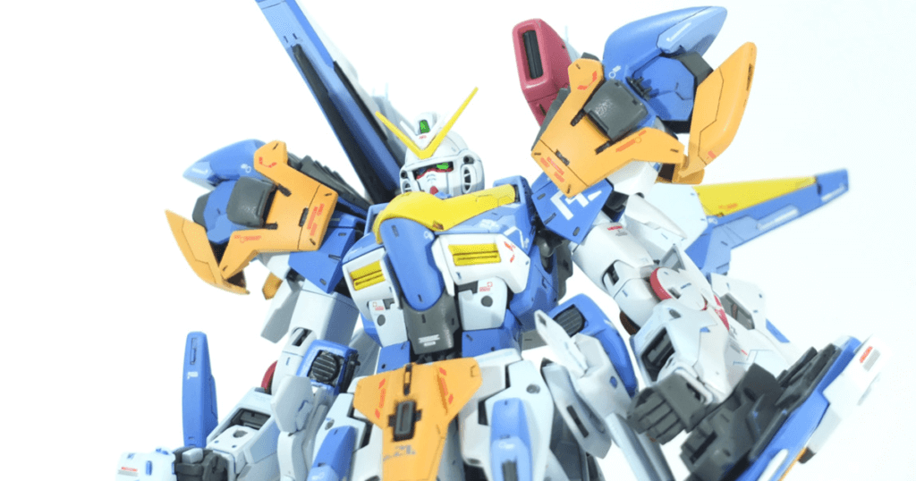 【GBWC2018】MG V2ガンダムをアサルトバスターに改造 -完成編-